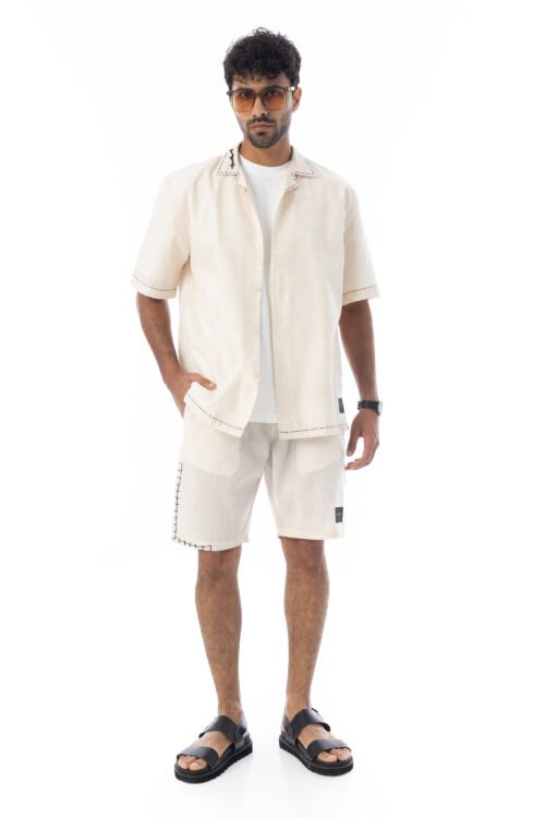Linen set – white